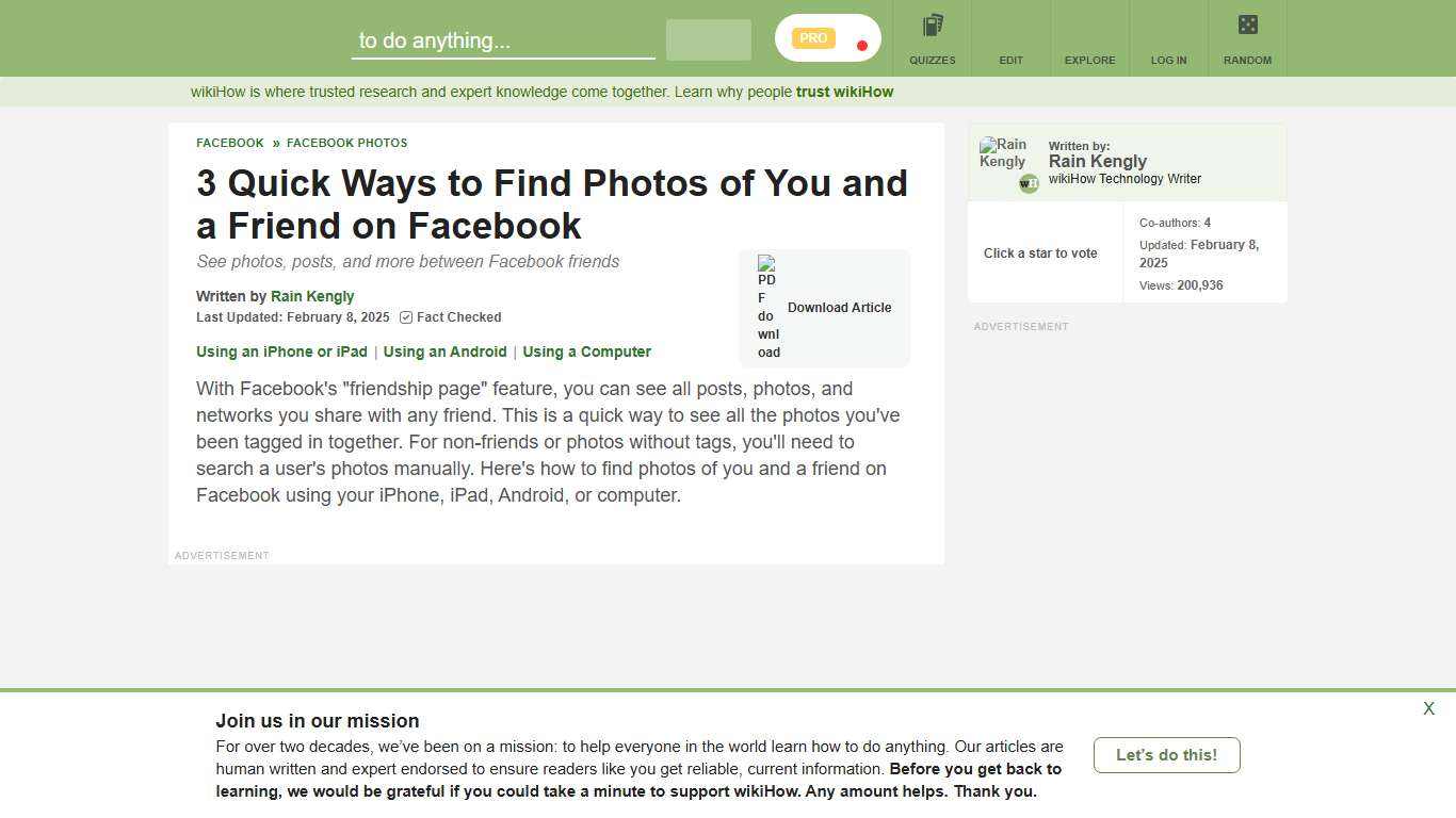 How to Find Shared Photos of You and a Friend on Facebook